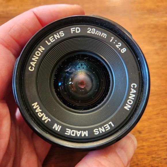 Canon Cameras, Photo & Video Vintage Canon Fd 28mm 28 Camera Wide Angle Lens Poshmark